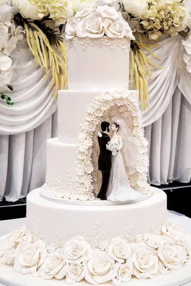 Fondant Wedding Cake